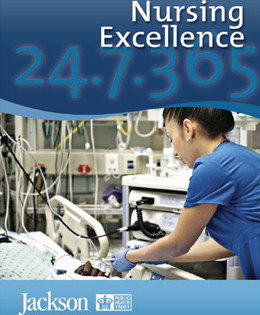 Brochure for Center for Nursing Excellence, Jackson Health System, 2012